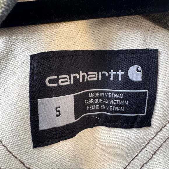 Kids Carhartt camouflage overalls size 5 - Picture 2 of 8